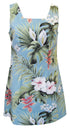 Hibiscus Heliconia Women's A-Line Hawaiian Short Tank Dress